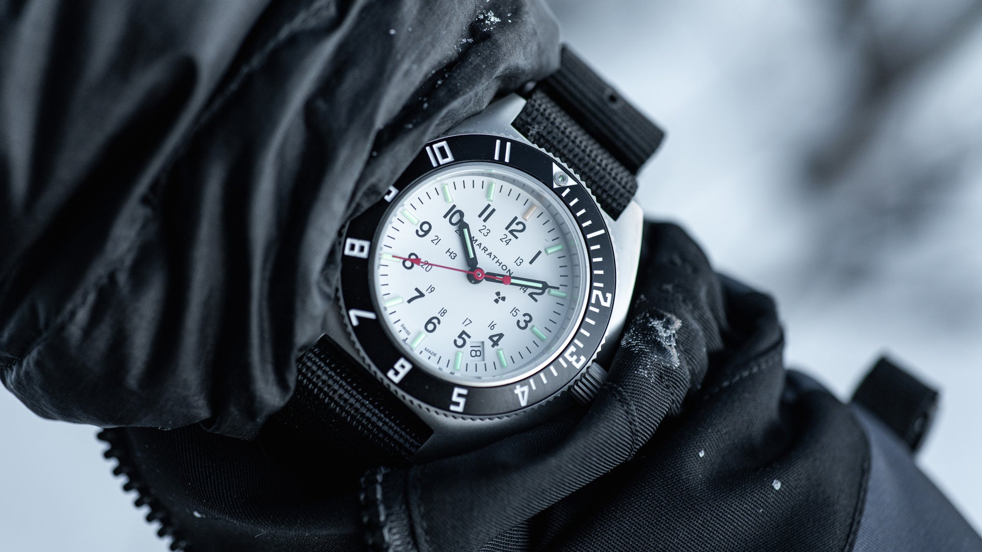 The Arctic Steel Navigator w/ Date
