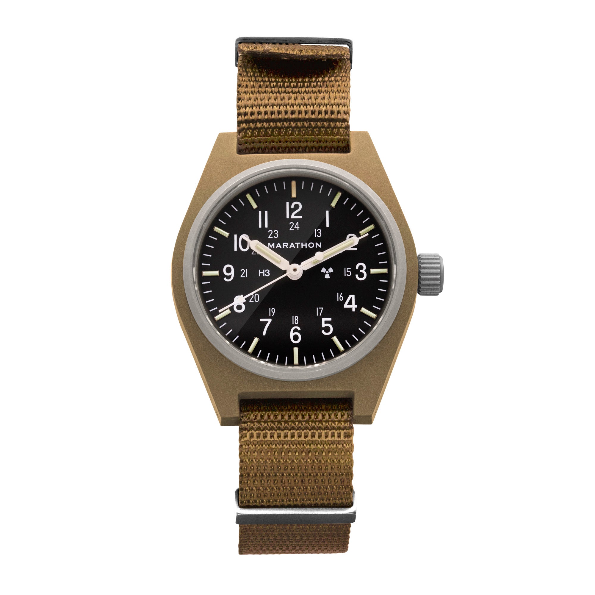 34mm Desert Tan General Purpose Mechanical (GPM) – Marathon Watch