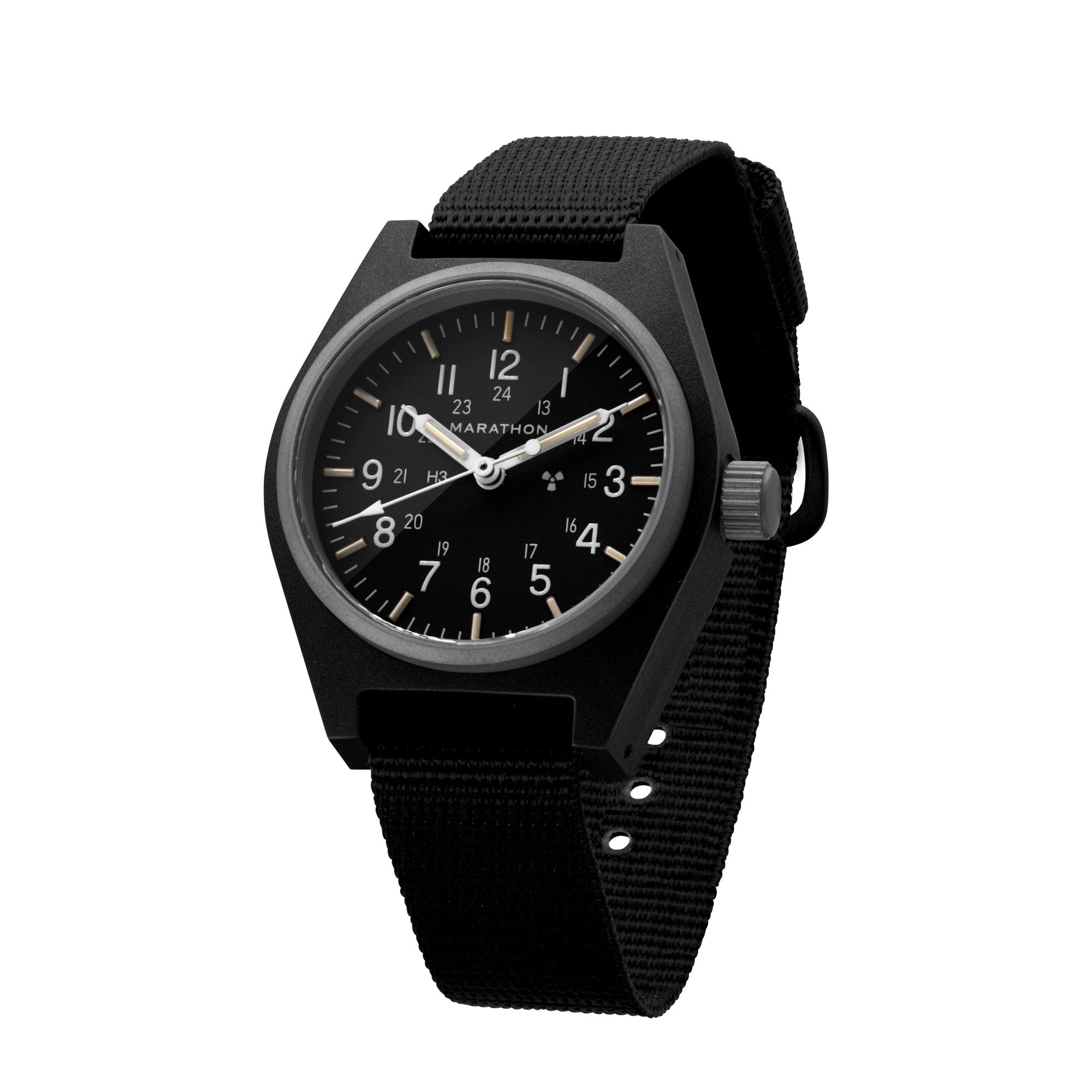 Black mechanical watch best sale